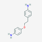 4-[2-(4-aminophenyl)ethoxy]aniline molecular structure