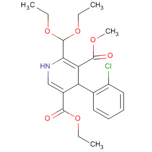 3,5-Pyridinedicarboxylic acid,4-(2-chlorophenyl)-2-(diethoxymethyl)-1,4-dihydro-, 3-ethyl 5-methylester