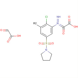 Acetic acid,2,2'-[[2-chloro-5-(1-pyrrolidinylsulfonyl)-1,3-phenylene]diimino]bis[2-oxo-
