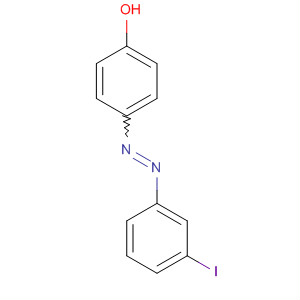 Phenol, 4-[(3-iodophenyl)azo]- molecular structure