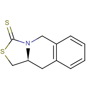 3H-Thiazolo[3,4-b]isoquinoline-3-thione, 1,5,10,10a-tetrahydro-, (S)- molecular structure
