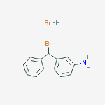 9-bromo-9H-fluoren-2-amine molecular structure