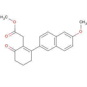 1-Cyclohexene-1-acetic acid, 2-(6-methoxy-2-naphthalenyl)-6-oxo-,methyl ester