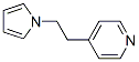 4-(2-pyrrol-1-ylethyl)pyridine molecular structure