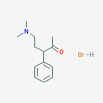 5-dimethylamino-3-phenyl-pentan-2-one molecular structure