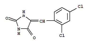5-(2,4-dichlorobenzylidene)imidazolidine-2,4-dione