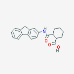 2-(9H-fluoren-2-ylcarbamoyl)cyclohexanecarboxylic acid