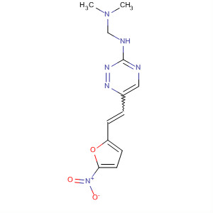 Methanediamine,N,N-dimethyl-N'-[6-[2-(5-nitro-2-furanyl)ethenyl]-1,2,4-triazin-3-yl]-