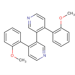3,3'-Bipyridine, 4,4'-bis(2-methoxyphenyl)- molecular structure