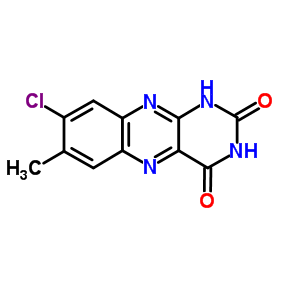 8-chloro-7-methylbenzo[g]pteridine-2,4(1H,3H)-dione