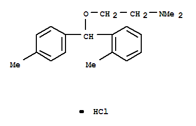 N,N-dimethyl-2-[(2-methylphenyl)(4-methylphenyl)methoxy]ethanaminium chloride