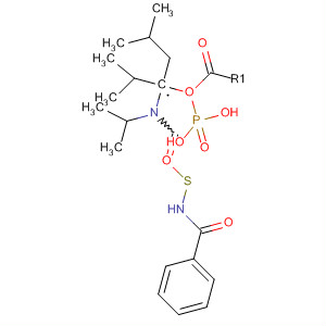 Phosphonic acid,[1-[[(benzoylamino)thioxomethyl](1-methylethyl)amino]ethyl]-,bis(1-methylethyl) ester