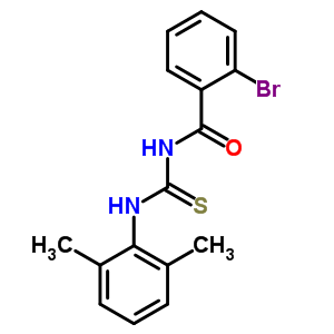 2-bromo-N-[(2,6-dimethylphenyl)carbamothioyl]benzamide molecular structure