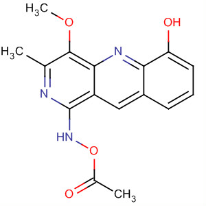 2-Phenazinol, 1-[(acetyloxy)amino]-4-methoxy-3-methyl- molecular structure