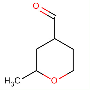 2H-Pyran-4-carboxaldehyde, tetrahydro-2-methyl- molecular structure