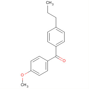 Methanone, (4-methoxyphenyl)(4-propylphenyl)- molecular structure