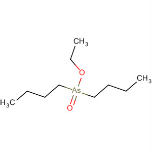 Arsinic acid, dibutyl-, ethyl ester molecular structure