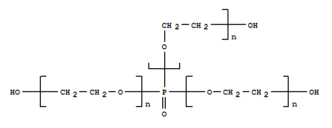 POLYOXY12ETHANEDIYLALPHAALPHAALPHAPHOSPHINYLIDYNETRISOMEGAHYDROXY molecular structure