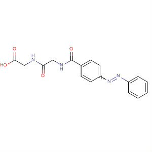 Glycine, N-[N-[4-(phenylazo)benzoyl]glycyl]-, (E)- molecular structure