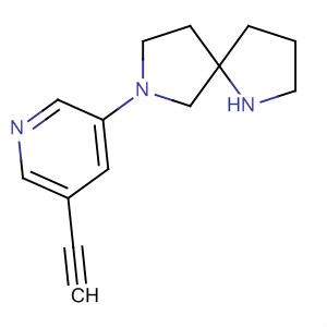 1,7-Diazaspiro[4.4]nonane, 7-(5-ethynyl-3-pyridinyl)-