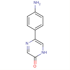 2(1H)-Pyrazinone, 5-(4-aminophenyl)-
