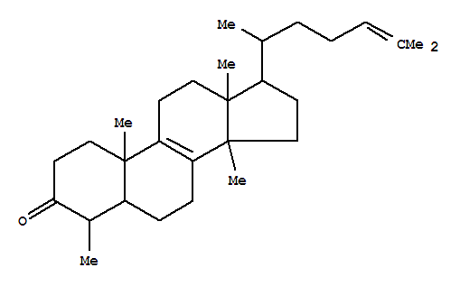 Agauriasterone molecular structure