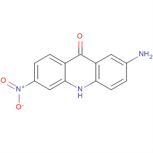 9(10H)-Acridinone, 2-amino-6-nitro- molecular structure