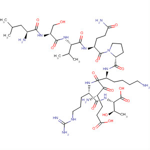 L-Threonine,L-leucyl-L-seryl-L-valyl-L-glutaminyl-L-prolyl-L-a-glutamyl-L-lysyl-L-arginyl-