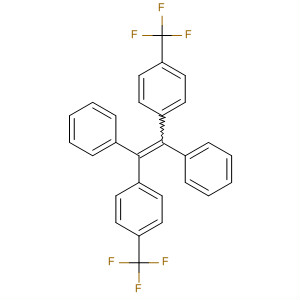 Benzene, 1,1'-(1,2-diphenyl-1,2-ethenediyl)bis[4-(trifluoromethyl)- molecular structure