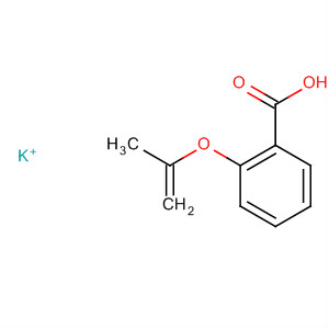 Benzoic acid, 2-(2-propenyloxy)-, potassium salt molecular structure