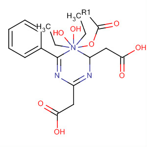 Acetic acid, 2,2'-[6-phenyl-1,3,5-triazine-2,4-diylbis(oxy)]bis-, diethylester molecular structure