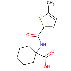 Cyclohexanecarboxylic acid, 1-[[(5-methyl-2-thienyl)carbonyl]amino]-
