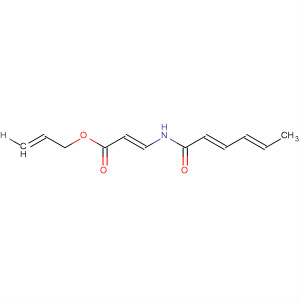 2-Propenoic acid, 3-[[(2E,4E)-1-oxo-2,4-hexadienyl]amino]-, 2-propenylester, (2E)-