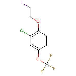 Benzene, 2-chloro-1-(2-iodoethoxy)-4-(trifluoromethoxy)-