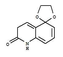2,5(1H,3H)-Quinolinedione,cyclic 5-(1,2-ethanediyl acetal) molecular structure