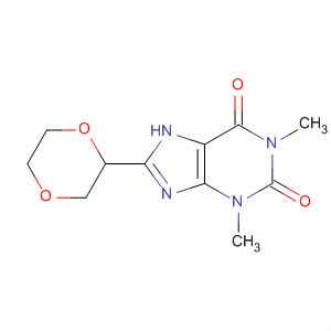 1H-Purine-2,6-dione, 8-(1,4-dioxan-2-yl)-3,7-dihydro-1,3-dimethyl-