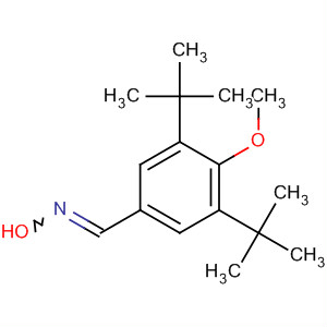 Benzaldehyde, 3,5-bis(1,1-dimethylethyl)-4-methoxy-, oxime molecular structure