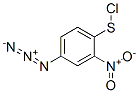 2-nitro-4-azidophenylsulfenyl chloride molecular structure