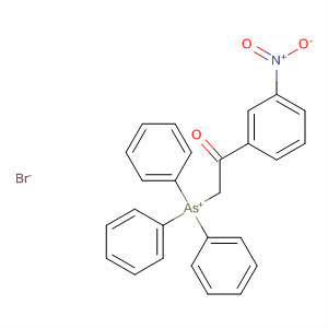 Arsonium, [2-(3-nitrophenyl)-2-oxoethyl]triphenyl-, bromide