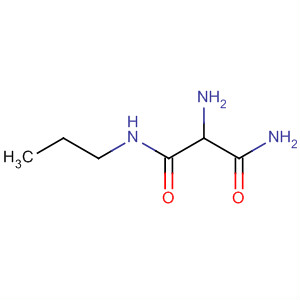 PROPANEDIAMIDE,2-AMINO-N-PROPYL- molecular structure
