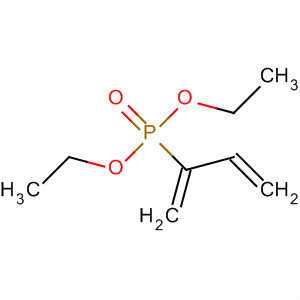 Phosphonic acid, (1-methylene-2-propenyl)-, diethyl ester molecular structure