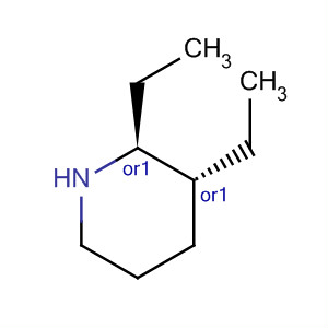 Piperidine, 2,3-diethyl-, trans-