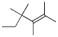 2,3,4,4-tetramethylhex-2-ene molecular structure