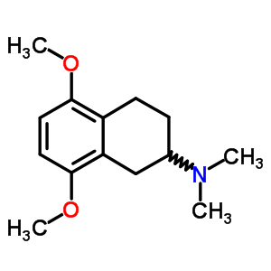 2-naphthalenamine, 1,2,3,4-tetrahydro-5,8-dimethoxy-N,N-dimethyl- molecular structure