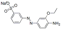 3-[(4-Amino-3-ethoxyphenyl)azo]benzenesulfonic acid sodium salt