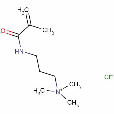 METHACRYLAMIDOPROPYLTRIMETHYLAMMONIUM CHLORIDE POLYMER molecular structure