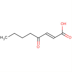 2-Octenoic acid, 4-oxo-, (2E)- molecular structure