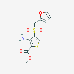 METHYL 3-AMINO-4-[(2-FURYLMETHYL)SULFONYL]THIOPHENE-2-CARBOXYLATE