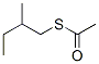 Ethanethioic acid, S-(2-methylbutyl) ester molecular structure