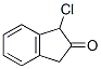 2H-Inden-2-one,  1-chloro-1,3-dihydro- molecular structure